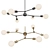 Vintage Industrial Salem Chandelier 3D model small image 1