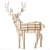 Parametric Plywood Deer 3D model small image 3