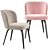 Elegant Eichholtz Halard Dining Chair 3D model small image 2