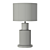 Elegant Bridaine Table Lamp 3D model small image 2