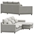 Transformable Sofa Darvin: Comfort and Versatility 3D model small image 4