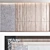 Decorative Wall Panel Set - Stylish Home Decor Solution 3D model small image 1