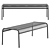 Modern Mesh Bench: Hot Design 3D model small image 1