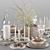 Elegant Table Setting: Complete Set 3D model small image 2