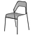 Sleek Mesh Seating Solution 3D model small image 3
