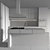 Modern 2015 Kitchen Unit 3D model small image 5