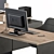 Modern Employee Set - Office Essentials 3D model small image 3