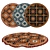 Round Rug Set: Versatile and Realistic 3D Models 3D model small image 1