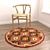 Round Rug Set: Versatile and Realistic 3D Models 3D model small image 2
