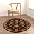Round Rug Set: Versatile and Realistic 3D Models 3D model small image 6