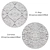 Round Rug Set - 6 Variations 3D model small image 3