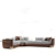 Product Title: Luxury Longhi Bravery Sofa 3D model small image 4