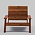 Etsy Adirondack Chair: Stylish, Compact, and Durable 3D model small image 1