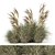 Outdoor Greenery Set: 296 Bushes 3D model small image 1