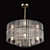 Modern Crystal Chandelier: Creative Nordic Style 3D model small image 1