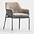 Elegant Dining Group: Rosanna Table & Sandra Chair 3D model small image 3