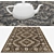 Versatile Set of 6 Designer Rugs 3D model small image 3