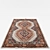 Versatile Set of 6 Designer Rugs 3D model small image 6