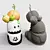 Spooky Wobi Halloween Figurine 3D model small image 5