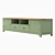 Elongated Olivia TV Console 3D model small image 3