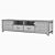 Elongated Olivia TV Console 3D model small image 6