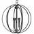 Elegant Glass Sphere Chandelier 3D model small image 2