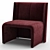 Modern Opulence Legacy Armchair 3D model small image 5