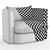 Elegant Jules Armchair 2013 3D model small image 6