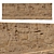 Ancient Egyptian Wall Replica 3D model small image 1