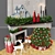 Christmas Tree Decor Set (Corona) 3D model small image 4