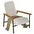 JUMP Easy Chair - Stylish Oiled Oak 3D model small image 2
