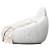 Cozy Chic: Ligne Roset Pumpkin Pouf 3D model small image 5