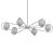 Elegant Montvale Chandelier 3D model small image 2