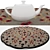 Versatile Rug Set: 3D Models with Various Textures 3D model small image 4