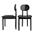 Tribal Twin Chairs: Elegant and Comfortable 3D model small image 3