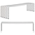 Oxyd Steel Bench: Sleek Design for Indoor & Outdoor 3D model small image 2