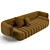 Modern Tactile Sofa for Luxurious Comfort 3D model small image 2