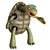 Cartoon Turtle 2013 3D Model 3D model small image 4