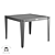 Leon Square Coffee Table: Stylish Aluminum Design 3D model small image 1