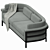 Modern Elegance: Contempo Sofa 3D model small image 6