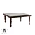 Colonial Square Coffee Table - Albero Collection 3D model small image 4