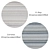 Round Rug Set - 6 Variations 3D model small image 3