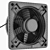 Versatile Penck Exhaust Fan - Black, White, Grey & Beige | 30x30x8 cm 3D model small image 7