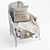Kusk Desondo Chair: Stylish and Comfortable 3D model small image 4