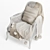 Kusk Desondo Chair: Stylish and Comfortable 3D model small image 5