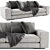 Verzelloni Holden 2-Seater Sofa 3D model small image 3