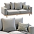 Modern Newport Sofa: Elegant and Stylish 3D model small image 3