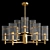 Elegant ODEON Formia Chandelier | Stylish Lighting Solution 3D model small image 2