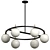 Alluria 6-Light Crystal Chandelier 3D model small image 2