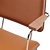 Flexform Echoes SH Armchair 3D model small image 3